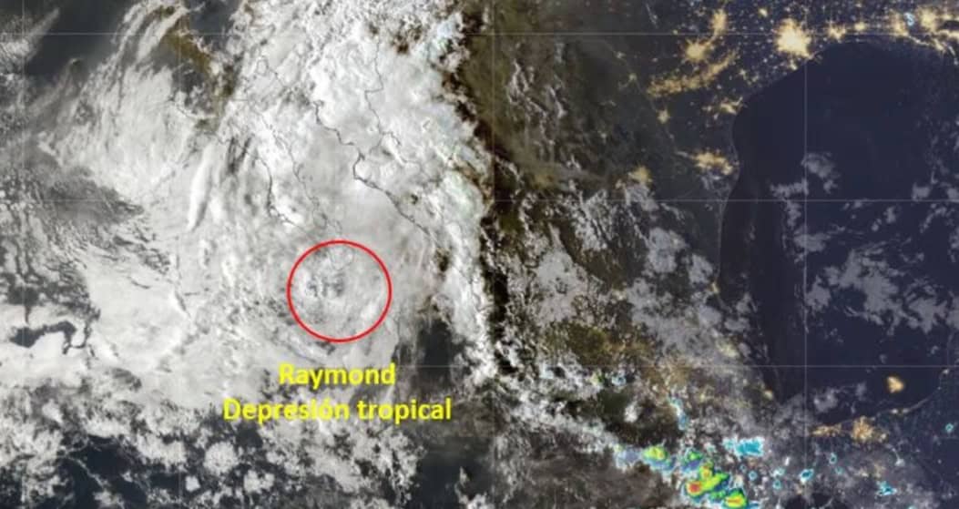 Depresión tropical Raymond se aproxima a BCS