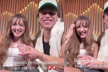 Se reencuentran Aldo de Nigris y Elaine Haro