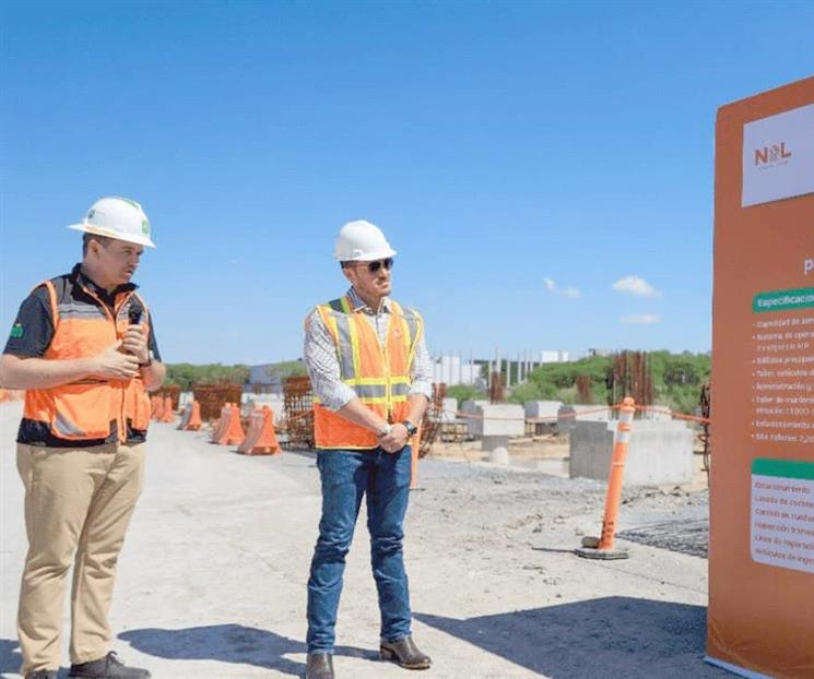 Tienen un 25% de avance obras de talleres y cocheras de L4 y L6 Tienen un 25% de avance obras de talleres y cocheras de L4 y L6
