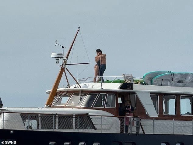 Captan juntos a Katy Perry y Justin Trudeau en yate