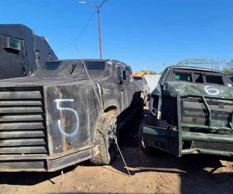 Destruye Fiscalía 23 vehículos "Monstruos" Destruye Fiscalía 23 vehículos "Monstruos"
