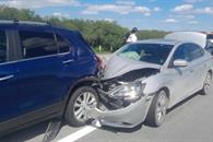 Deja choque tres lesionados en Cadereyta