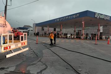 Explosión en estación de gas deja 3 lesionados en Monterrey