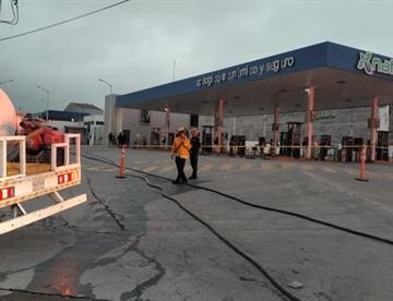 Explosión en estación de gas deja 3 lesionados en Monterrey