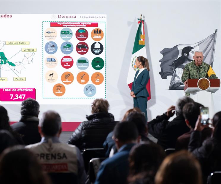 No se podía anticipar intensidad de lluvias: Sheinbaum No se podía anticipar intensidad de lluvias: Sheinbaum