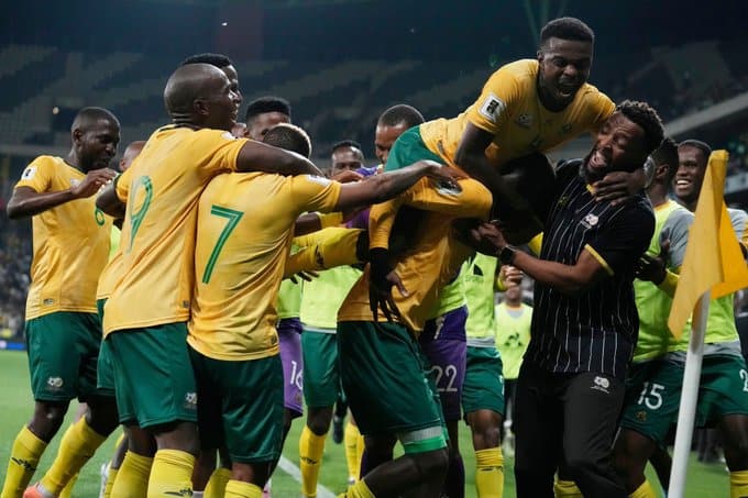 Califica Sudáfrica a su cuarto Mundial Califica Sudáfrica a su cuarto Mundial