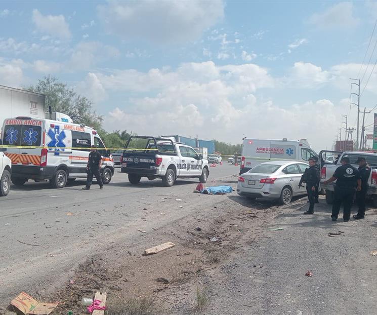 Muere en choque-volcadura Muere en choque-volcadura