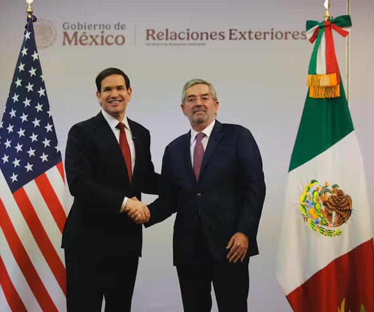 Dialogarán en Washington Juan Ramón de la Fuente y Marco Rubio Dialogarán en Washington Juan Ramón de la Fuente y Marco Rubio