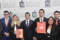 Entrega Miguel Flores al Congreso Cuarto Informe de Samuel García