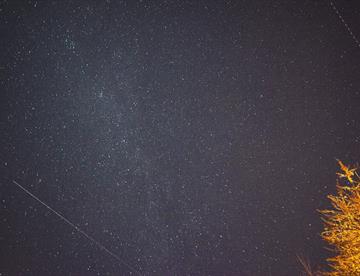 Lluvia de estrellas Oriónidas 2025: ¿cuándo observarla?