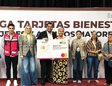 Comienza en SC entrega de Tarjeta Bienestar