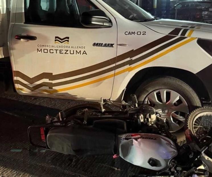 Fallece motociclista en accidente vial Fallece motociclista en accidente vial