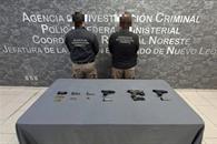 Vinculan a 3 por portar armas de fuego Vinculan a 3 por portar armas de fuego