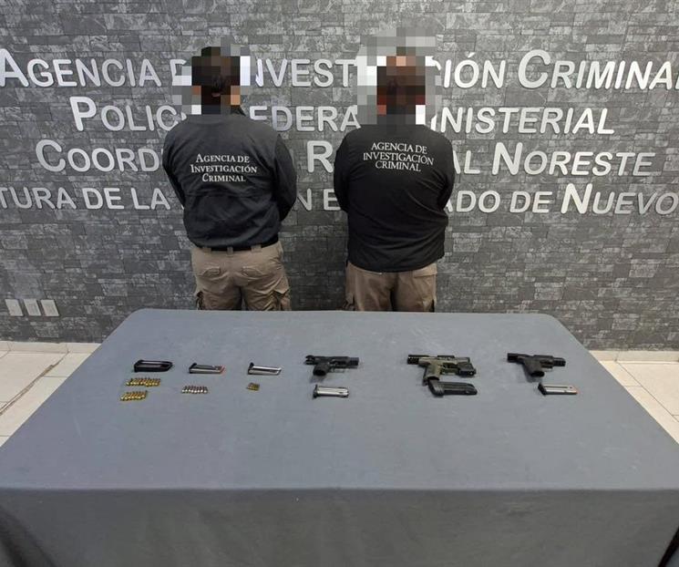 Vinculan a 3 por portar armas de fuego Vinculan a 3 por portar armas de fuego