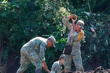 Intensifican Ejército y Marina labores de rescate