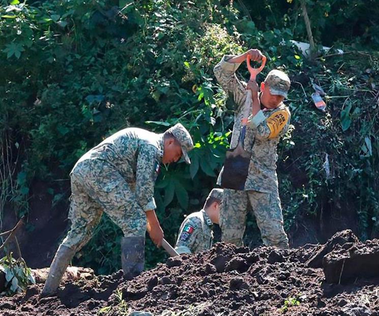 Intensifican Ejército y Marina labores de rescate Intensifican Ejército y Marina labores de rescate