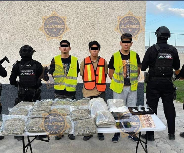 Aprehenden a tres presuntos narcotraficantes Aprehenden a tres presuntos narcotraficantes