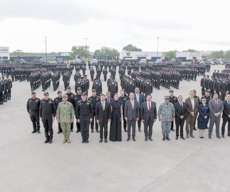 Se acerca NL a la meta de 7 mil policías