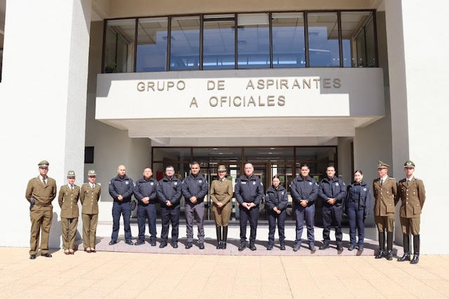 Se capacitan policías de SP en Escuela de Carabineros de Chile Se capacitan policías de SP en Escuela de Carabineros de Chile