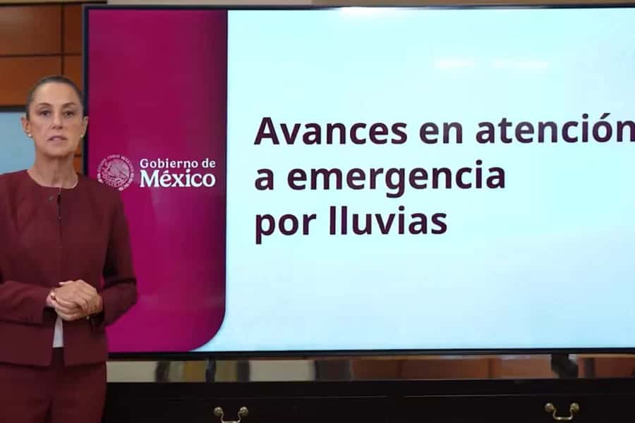 Anuncia Sheinbaum entrega de apoyos a damnificados por lluvias Anuncia Sheinbaum entrega de apoyos a damnificados por lluvias