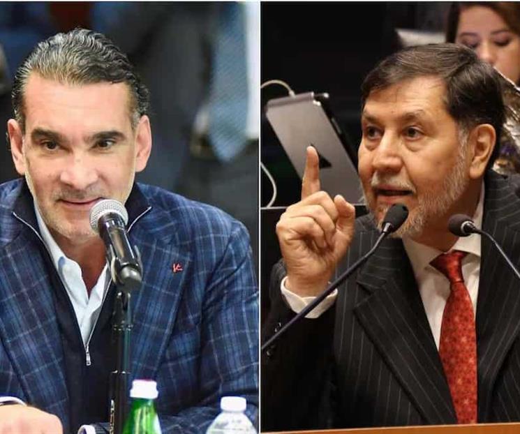 Noroña en lodazal de riqueza inexplicable, acusa Melgar Noroña en lodazal de riqueza inexplicable, acusa Melgar