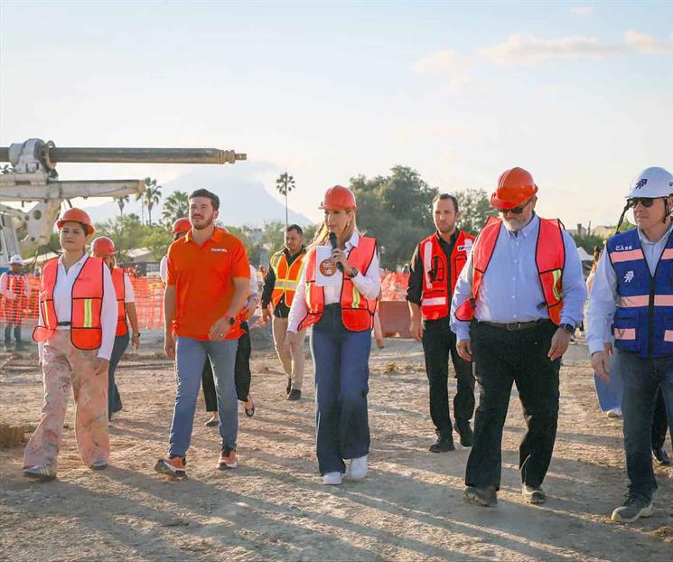 Supervisa gobernador construcción de Hospital Infantil en Guadalupe Supervisa gobernador construcción de Hospital Infantil en Guadalupe