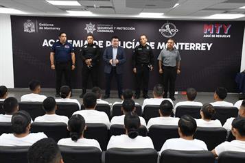 Ingresan nuevos cadetes a Academia de Policía