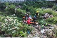 Rescatan a uno que cae de cuatro metros a canalón en San Bernabé