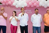 Bailan contra el cáncer en Guadalupe