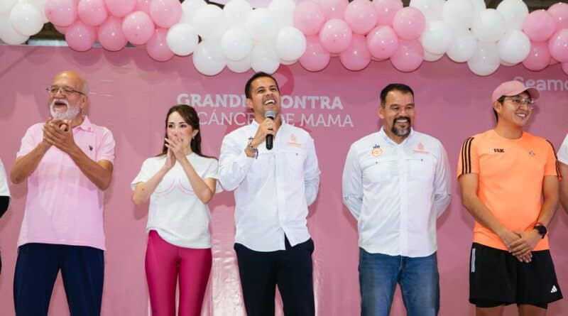 Bailan contra el cáncer en Guadalupe