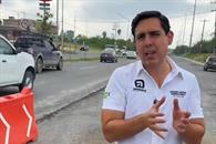 Supervisa César obras de Avenida Humberto Ramos Supervisa César obras de Avenida Humberto Ramos