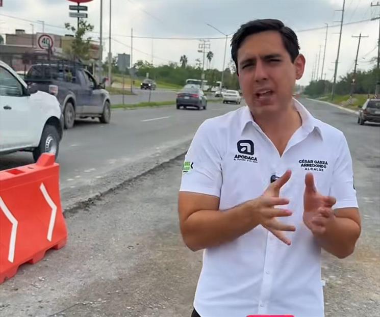 Supervisa César obras de Avenida Humberto Ramos