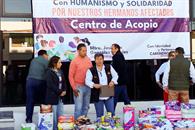 Envía S50 apoyos a familias damnificadas por las lluvias