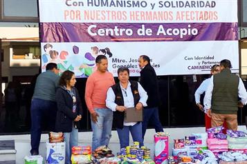 Envía S50 apoyos a familias damnificadas por las lluvias