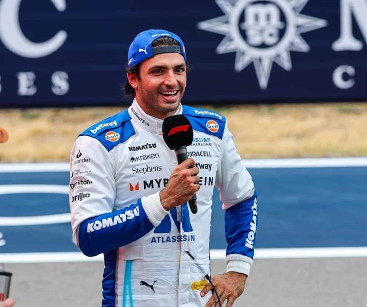 Penalizan a Carlos Sainz de previo al Gran Premio de México Penalizan a Carlos Sainz de previo al Gran Premio de México
