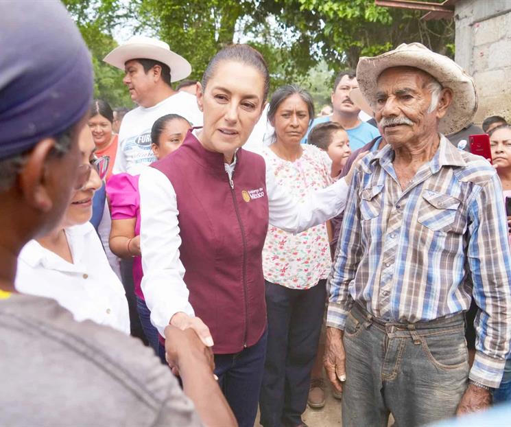 Informa Sheinbaum que analizarán censos para ayuda por lluvias Informa Sheinbaum que analizarán censos para ayuda por lluvias