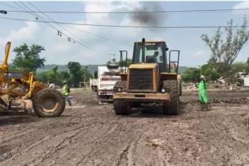 Restablecen caminos al norte de Veracruz tras las lluvias