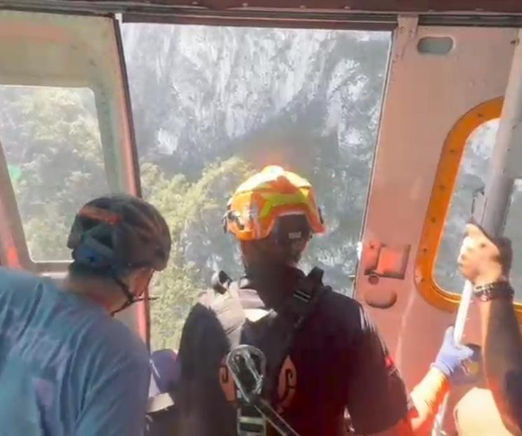 Muere excursionista que desbarrancó en el Pico UDEM Muere excursionista que desbarrancó en el Pico UDEM