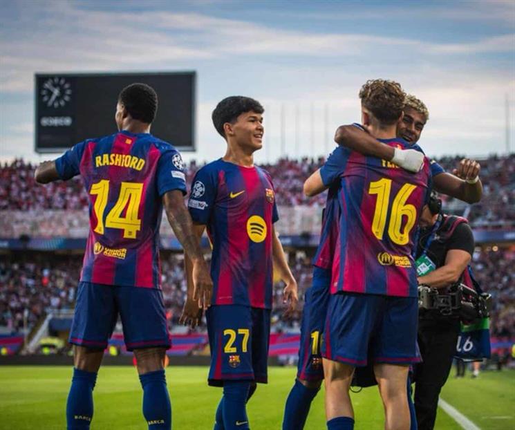 Aplasta Barcelona al Olympiacos en Champions Aplasta Barcelona al Olympiacos en Champions