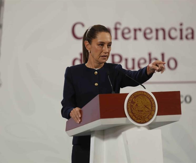 Sheinbaum rechaza promoción de voto en estados afectados por lluvias Sheinbaum rechaza promoción de voto en estados afectados por lluvias