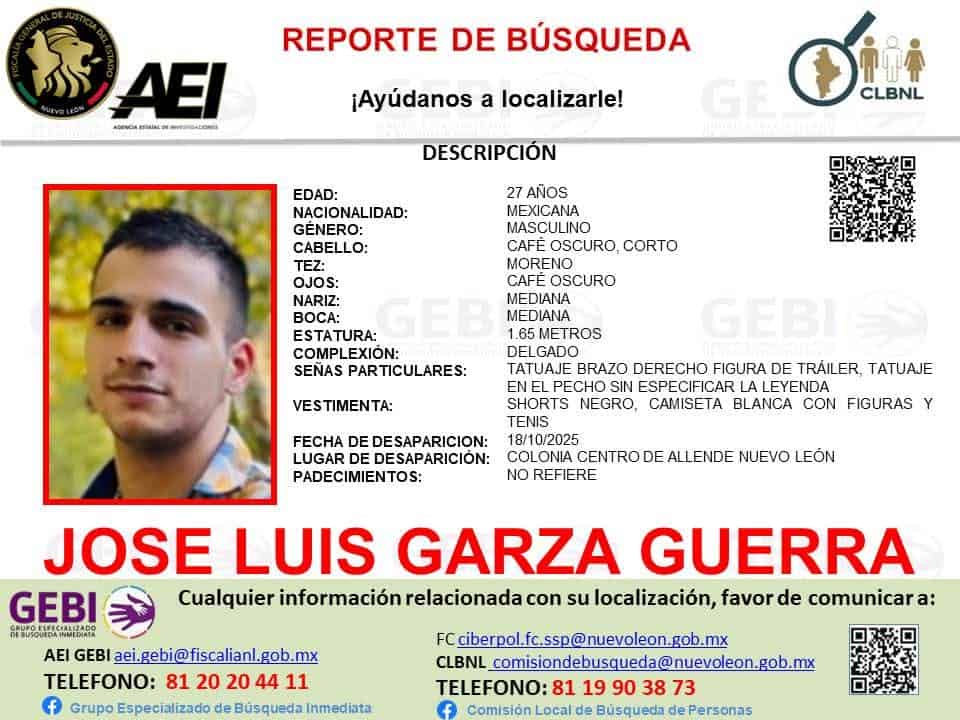 Tres amigos de Allende que salieron a bordo de un tráiler a Reynosa Tamaulipas, se encuentran en calidad de desaparecidos, denunciando los hechos sus familiares.
