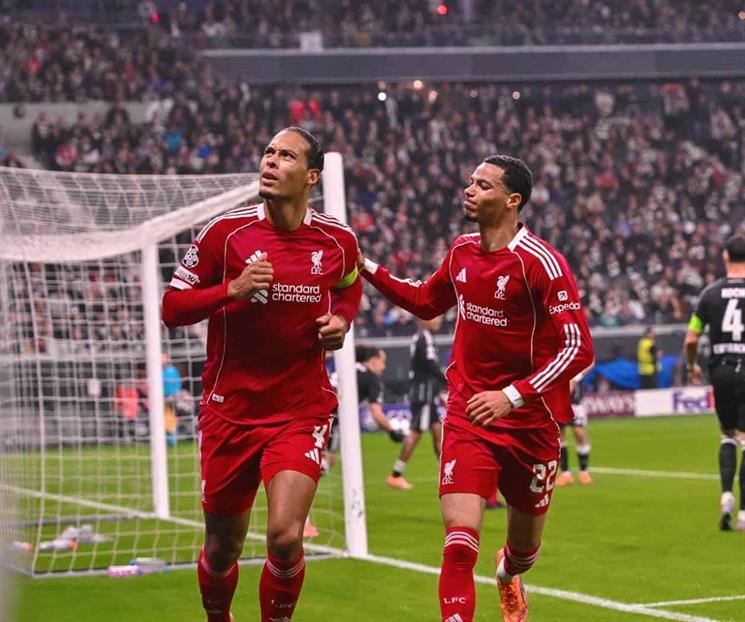 Golea Liverpool al Frankfurt en la UCL Golea Liverpool al Frankfurt en la UCL