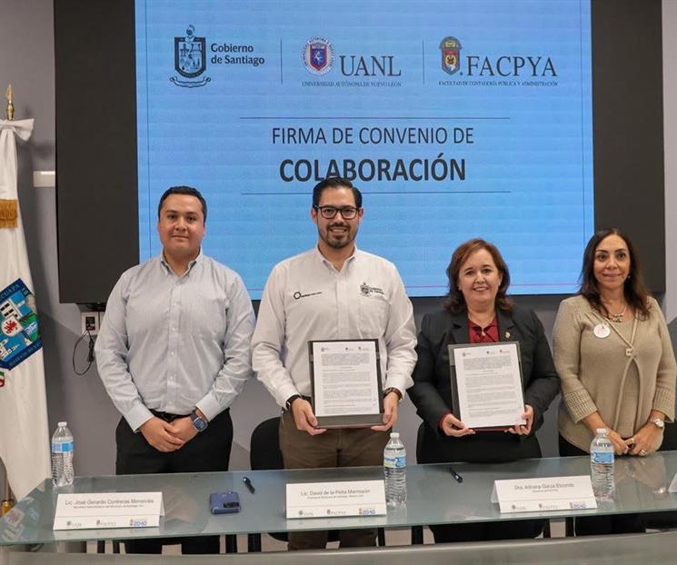 Firma Santiago convenio con Facpya Firma Santiago convenio con Facpya