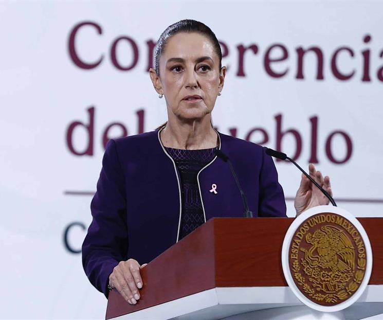 Sheinbaum insiste en el rechazo a mexicanos en EU Sheinbaum insiste en el rechazo a mexicanos en EU