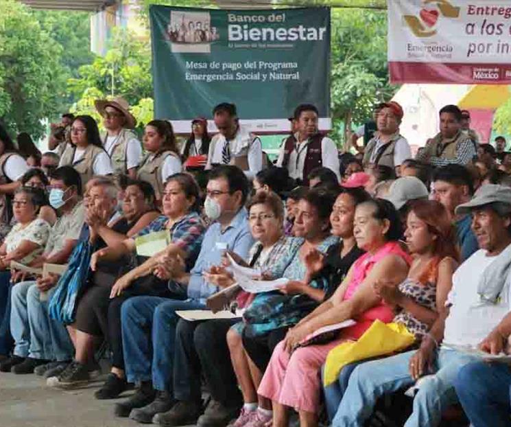 Inicia entrega de primer apoyo a damnificados Inicia entrega de primer apoyo a damnificados