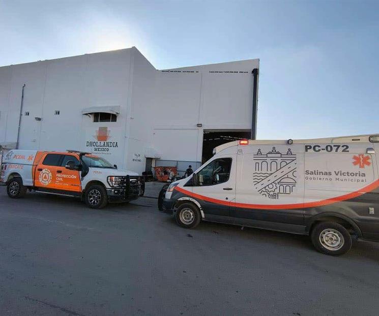 Muere trabajador aplastado en empresa Muere trabajador aplastado en empresa