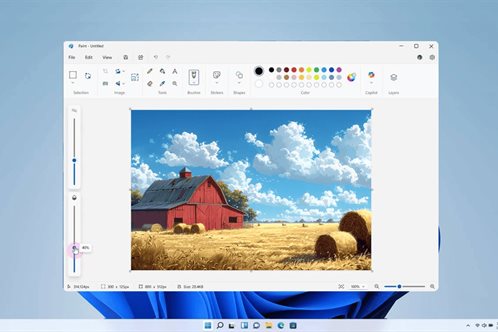 Microsoft Paint se parece más a Photoshop en su última actualización