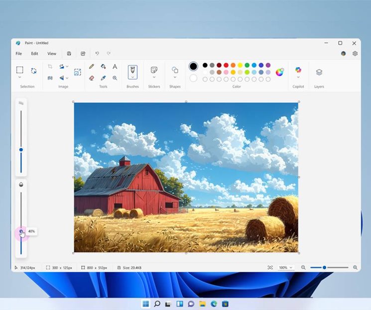 Microsoft Paint se parece más a Photoshop en su última actualización Microsoft Paint se parece más a Photoshop en su última actualización