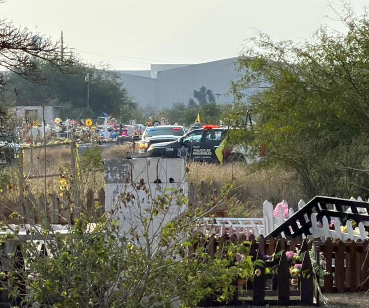 Indagan asesinato de mujer dentro de panteón; detienen a su pareja Indagan asesinato de mujer dentro de panteón; detienen a su pareja