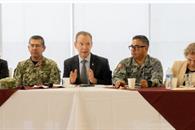 Trata temas hídricos Héctor Gutiérrez con autoridades federales Trata temas hídricos Héctor Gutiérrez con autoridades federales